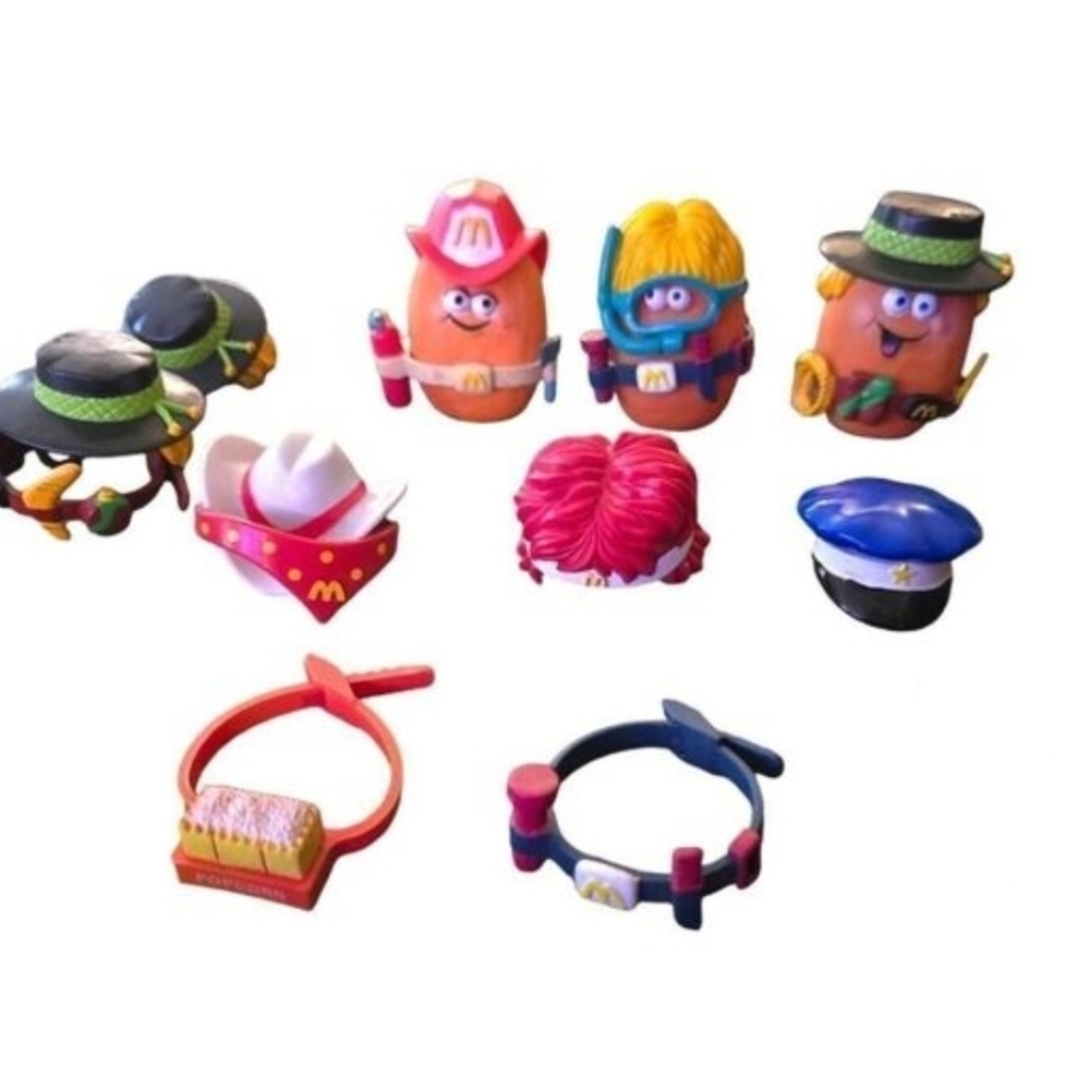 VTG McDonalds 1988 McNugget Buddies Happy Meal Nugget toys & Accessories